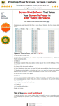 Mobile Screenshot of printingyourscreen.com